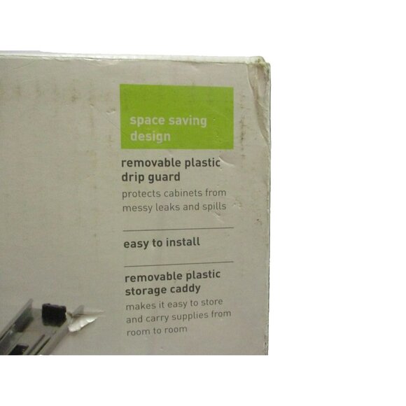 Simplehuman Chrome 14" Pull 0ut  Cabinet Organizer Model KT-1048 Comercial Grade - Picture 5 of 5